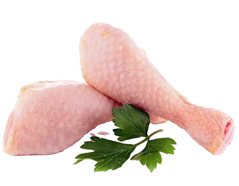 Fresh poultry meat: drumsticks from broilers.